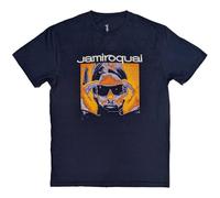 Jamiroquai Orange Glow T Shirt, azul marino, L