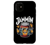 Jammin Cool Jam Jar con micrófono Divertido Carcasa para iPhone 11
