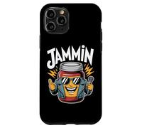 Jammin Cool Jam Jar con micrófono Divertido Carcasa para iPhone 11 Pro