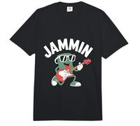 Jammin - Guitarra Divertida de Dibujos Animados Comfort Colors Adult Heavyweight T-Shirt