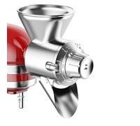 JAMNGHB Accesorio para molino de cereales para batidora de pie, molino de harina de metal de 9 niveles para molinillo, apto para molinillo de trigo de granos bajos en aceite