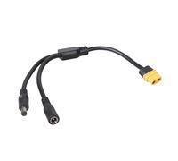 JAMNGHB Cable adaptador de alimentación macho hembra de 5,5 x 2,1 mm para gafas FPV, panel solar y cable de suministro al aire libre