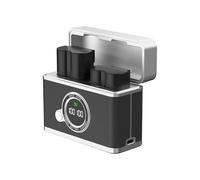 JAMNGHB Cargadores de doble bahía de alta velocidad con administración inteligente de energía USB C para cámara, cargadores de batería para X-H2s Quick Fee dos baterías