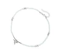 JAMNGHB Collar moderno y ajustable con diseño de pájaro, delicado colgante de aleación, diseño de cadena para el cuello, joyería ligera para uso casual, ligero y ajustable, talla única, como se