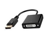 JAMNGHB Convertidores DisplayPort a adaptador 1080P 60Hz conectores de placa dorada Plug and Play para laptop, PC, monitor, proyectores, adaptador DisplayPort a DVI
