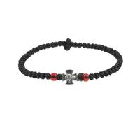 JAMNGHB Cuerda trenzada de crucifijo ajustable y aleación para un ajuste cómodo, símbolo religioso, uso diario, cadena de muñeca ajustable, One Size, como se describe