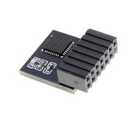 JAMNGHB El módulo TPM 2.0 SPI de 14 pines proporciona un almacenamiento seguro para placas base y módulo Win11 SPI TPM