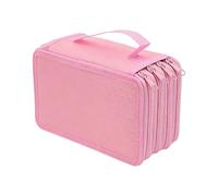 JAMNGHB Estuche Oxford de 72 bolsillos y 4 capas para suministros escolares con asa de transporte y cremallera, b, Mass Beauty