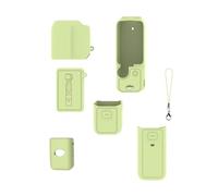 JAMNGHB Funda de silicona flexible para Pocket 3, protector de cámara con corte preciso y agarre mejorado, adecuado para vloggers, arañazos, para vloggers, viajes, al aire libre, edición premium