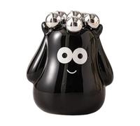 JAMNGHB Juego de utensilios de cerámica contemporáneos, 6 tenedores y tarro de almacenamiento para postre de frutas, accesorios de comedor en casa, apto para lavavajillas