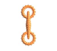 JAMNGHB Juguete de goma para masticar para perros, para limpieza de dientes, masticadores agresivos, resistente a las mordidas, juguete de enriquecimiento interactivo para perros