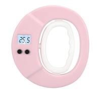 JAMNGHB Medidor de fuerza de agarre compacto para atletas pequeños, capacidad de 50 kg, diseño simple, adecuado para deportes y fitness en casa, seguro para niños, comprobador de fuerza de agarre