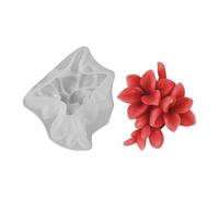 JAMNGHB Phalaenopsis - Flor de silicona de grado alimenticio para jabón de resina, chocolate, horneado, fácil liberación, elastómero de flores