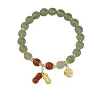 JAMNGHB Pulsera moderna de inspiración china, elegante, accesorio de moda para damas, elegante, ajustable, accesorio de moda inspirado en China para mamá, One Size, como se describe