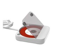 JAMNGHB Reproductor de disco externo portátil para vehículos, compatible con USB Auxs, MP3, resistente a los impactos, reproductor de coche USB/auxs