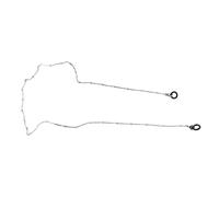 JAMNGHB SecureFit - Cordón de acero inoxidable para auriculares Freeclip QuickSnap Design Comfort Sports & Travel Earbud Chain