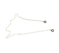 JAMNGHB SecureFit - Cordón de acero inoxidable para auriculares Freeclip QuickSnap Design Comfort Sports & Travel Earbud Chain