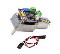 JAMNGHB Servo de engranaje para aplicaciones de carga pesada en robótica y maquinaria industrial, motor servo de engranaje helicoidal codificado de 360 grados para cámara robótica Pan Lean