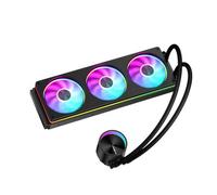 JAMNGHB Solución de refrigeración por agua ARGB de 360 mm para juegos y estaciones de trabajo, escritorio, juego de refrigeración por agua