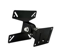 JAMNGHB Soporte de montaje en pared seguro para monitores LED de 14 a 24 pulgadas que ofrece una rotación de inclinación de 180° para una visualización óptima del monitor de montaje en pared