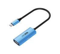 JAMNGHB Tarjeta de captura de metal USB 3.0 PD3.0 1080P 60Hz tipo C para transferencia de video auditiva sin problemas en teléfonos y tarjetas de video de transmisión en vivo de PC