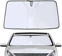 JAMNIK Parasol Coche Delantero para Renault Megane III 2008 2009 2010 2011 2012 2013 2014 2015 2016, Parasol Plegable Coche, Parasol Coche para ProteccióN Rayos UV