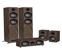 Jamo S 807 HCS Sistema Home Cinema, marrón