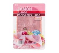 Jamón cocido jugoso Hacendado Paquete 225 g Pack 2
