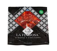 Jamón de Cebo de Campo Ibérico 50% Raza Ibérica - Cortado a Cuchillo - 2 Platos de 100 g - Mínimo 30 Meses de Curación - Pata de Jamón de Raza Ibérica - Aroma Intenso y Agradable - La Finojosa