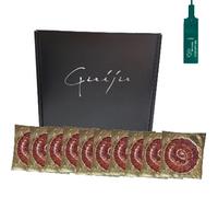 JAMÓN IBÉRICO DE CEBO DE CAMPO -10 PLATOS CORTE CUCHILLO DE 100 GR-50% RAZA IBÉRICA-LONCHEADO.MARCA GUIJU. FABRICA DE SALAMANCA.