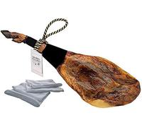 Jamón ibérico "Pata Negra" Cebo de campo con huesos 8 kg - Bolsa de jamón incluida.
