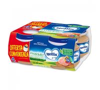Jamón Mellin Homogeneizado - 4 x 80 g Mellin