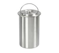 Jamonera de acero inoxidable | Vaporizador de acero inoxidable, con probador de temperatura, para sándwiches, almuerzos, carnes, para alimentos, cocina, chef, adultos, barbacoa, restaurante,