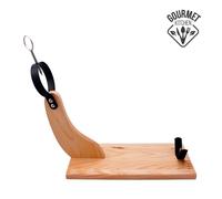 Jamonero madera de pino claro menaje soporte jamon envios en 24-48 horas