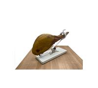 Jamonero Profesional Giratorio y Basculante Base de Fibra Efecto Mármol, Soporte Jamonero Profesional modelo Future