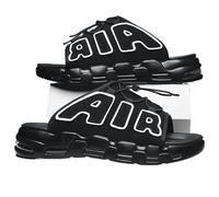 JAMPOL Sandalias de verano for hombre, zapatos antideslizantes versátiles con suela gruesa for exteriores, for playa, 39-46, 2024 (Color : Black, Size : 44 EU)