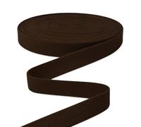 Jamsinmu Cinta al bies de punto, cinta al bies elástica, ribete de 20 mm, cinta de dobladillo elástica de 20 mm, SJ007-Brow C306-2020