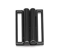 Jamsinmu metal slider hebillas botones sujetadores rectángulo webbing slider para mujeres cinturón clip accesorio DIY pistola metal 40mm 1pc