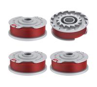 JAMSSOW 4 bobinas de repuesto para recortadora de bordes compatibles con Gardena 5306-20, bobina de hilo para recortadora Gardena Turbo SmallCut 300, Gardena Turbotrimmer Art 8844 y Art 8845 (4