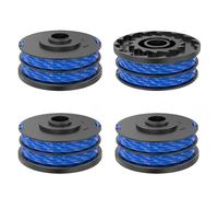 JAMSSOW 4 bobinas de repuesto para recortadora de bordes compatibles con Ryobi RAC123,bobina de hilo para recortadora Ryobi RLT4027, RLT4125, RLT5027, RLT6030, RLT5127, RLT6130-5132002670(4 carrete)