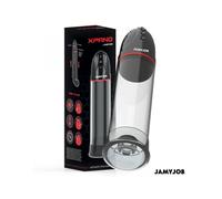 Jamyjob - xpand bomba automática 3 niveles de succión gris