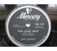 Jan August The Love Nest 78 Mercury MB3191 EX 1950s