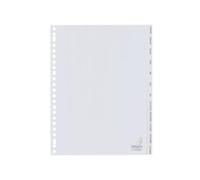 jan-dec Kangaro - Separadores (A4, polipropileno, 120 micrones, 23 unidades, 12 unidades)