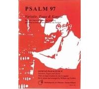 Jan Jongepier-Psalm 97 Variatie, Fuga en Koraal-Organ-BOOK