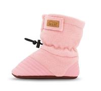JAN & JUL Botines de forro polar que se mantienen en su lugar, botas antideslizantes para bebés y niños pequeños, Rosado (Dusty Pink), 12-18 Months Toddler