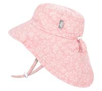 Jan & Jul “Grow-with-Me” - Sombrero infantil para el sol de algodón con ala grande, 0-6 meses