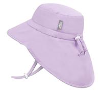 Jan & Jul Sombrero de aventura para niños Grow-with-Me Aqua-Dry, lavanda, 0-6 meses
