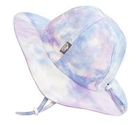 Jan & Jul Sombrero de Sol transpirante Hecho de algodón para niñas Infantes (Talla: 2-5 Años, Teñido Anudado De Algodón De Azúcar)