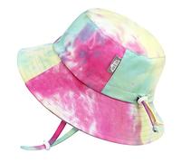 Jan & Jul Sombreros de algodón para niñas 'Grow-with-Me' para bebés y niños, Diseño de sandía Batik, 5-12 Jahre