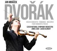 Jan Mracek (violín), Orquesta Sinfónica Nacional Checa, Lukas Klansky (piano) - Concierto para violín (CD)